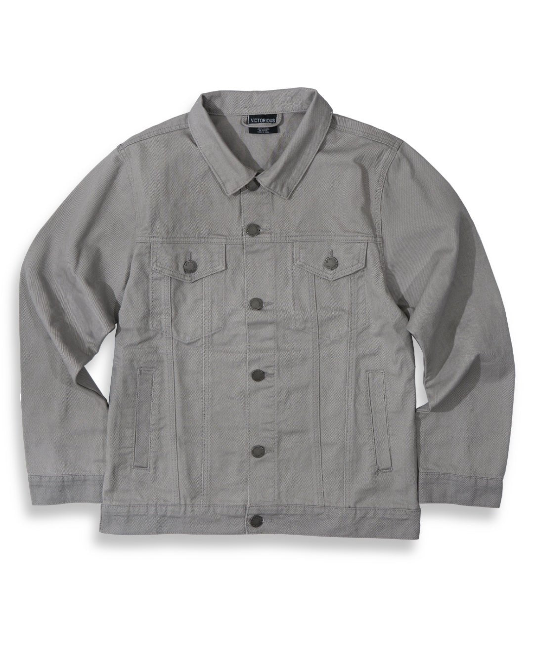 International Denim Jacket Grey - DEIGO